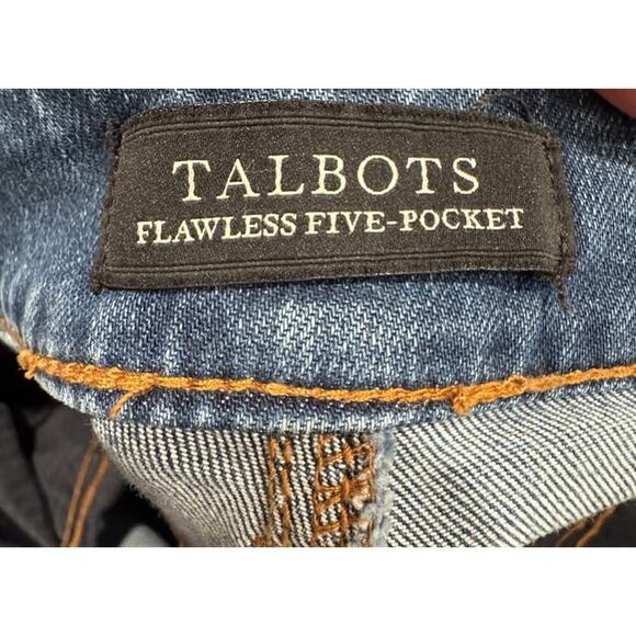 Talbots Flawless Five Pocket Jeans Women’s Size 8 Boyfriend Medium Wash Denim - Picture 6 of 10